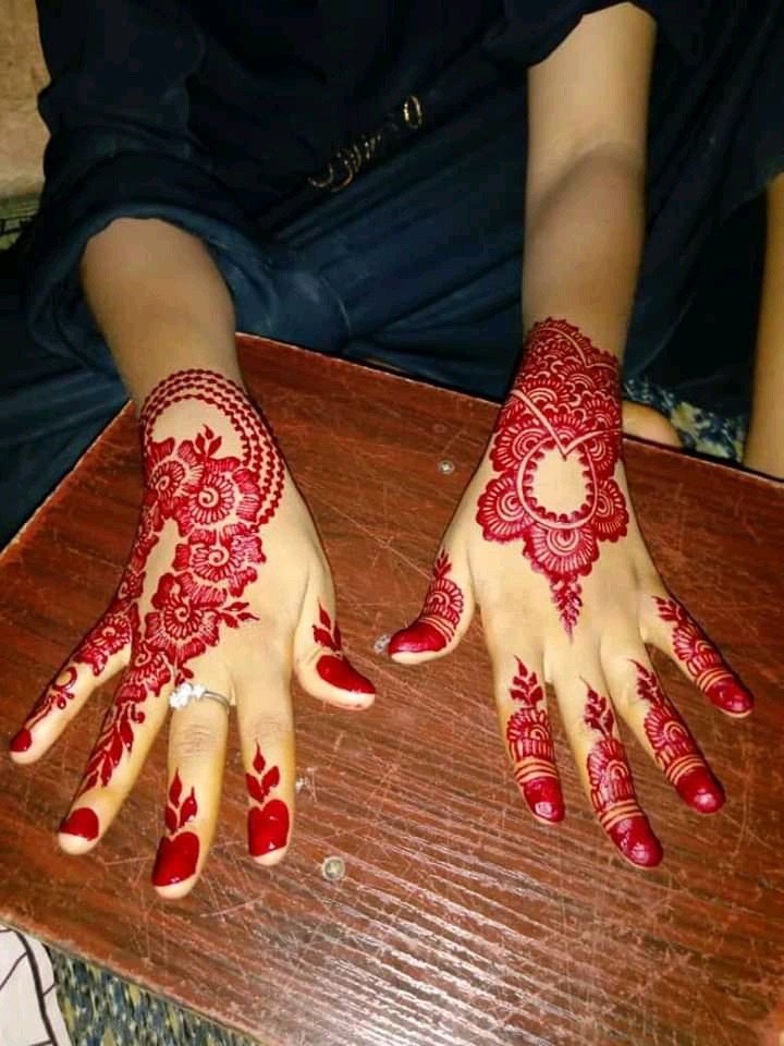 50 Beautiful Henna Designs and sellotape design cutting For the