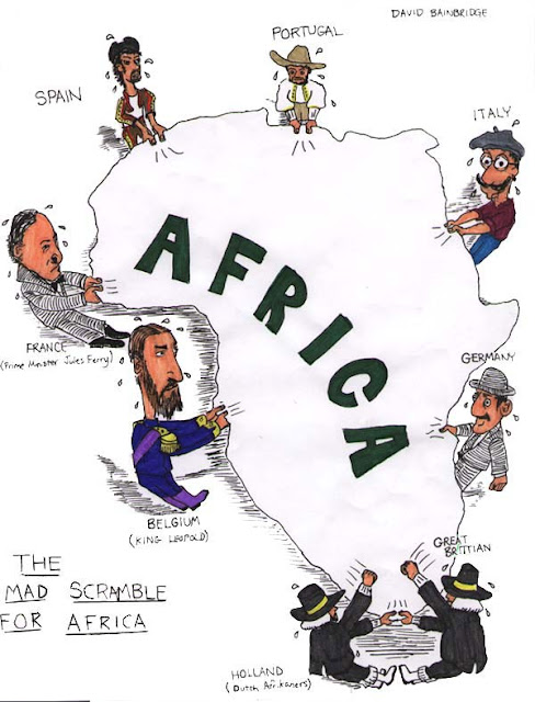African cartoon