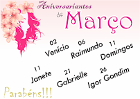 Aniversariantes