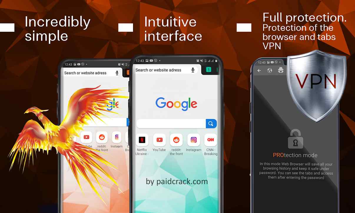 Web Browser - Private Browser With Free VPN Pro Mod Apk 2.1 Web Browser - Private Browser With Free VPN Pro Mod Apk 2.1