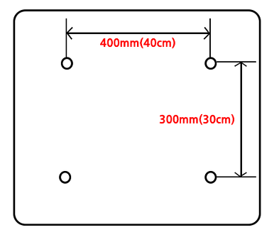 allconvgs: what is the VESA mount size for led tv & proper height when ...