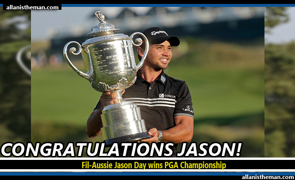 Fil-Aussie Jason Day wins PGA Championship