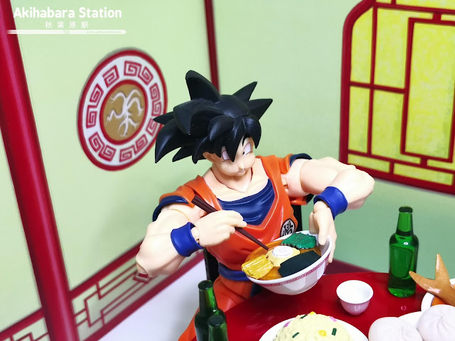 Review del S.H.Figuarts Son Goku Harahachibunme Restaurant Set - Tamashii Nations