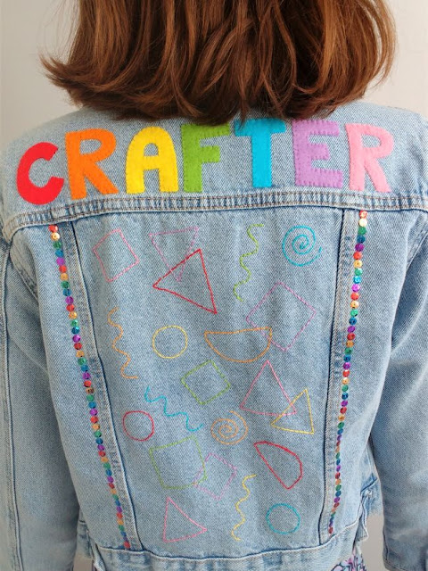 Tutorial: 5 Ways to Customise a Denim Jacket DIY Denim Jacket Tutorial