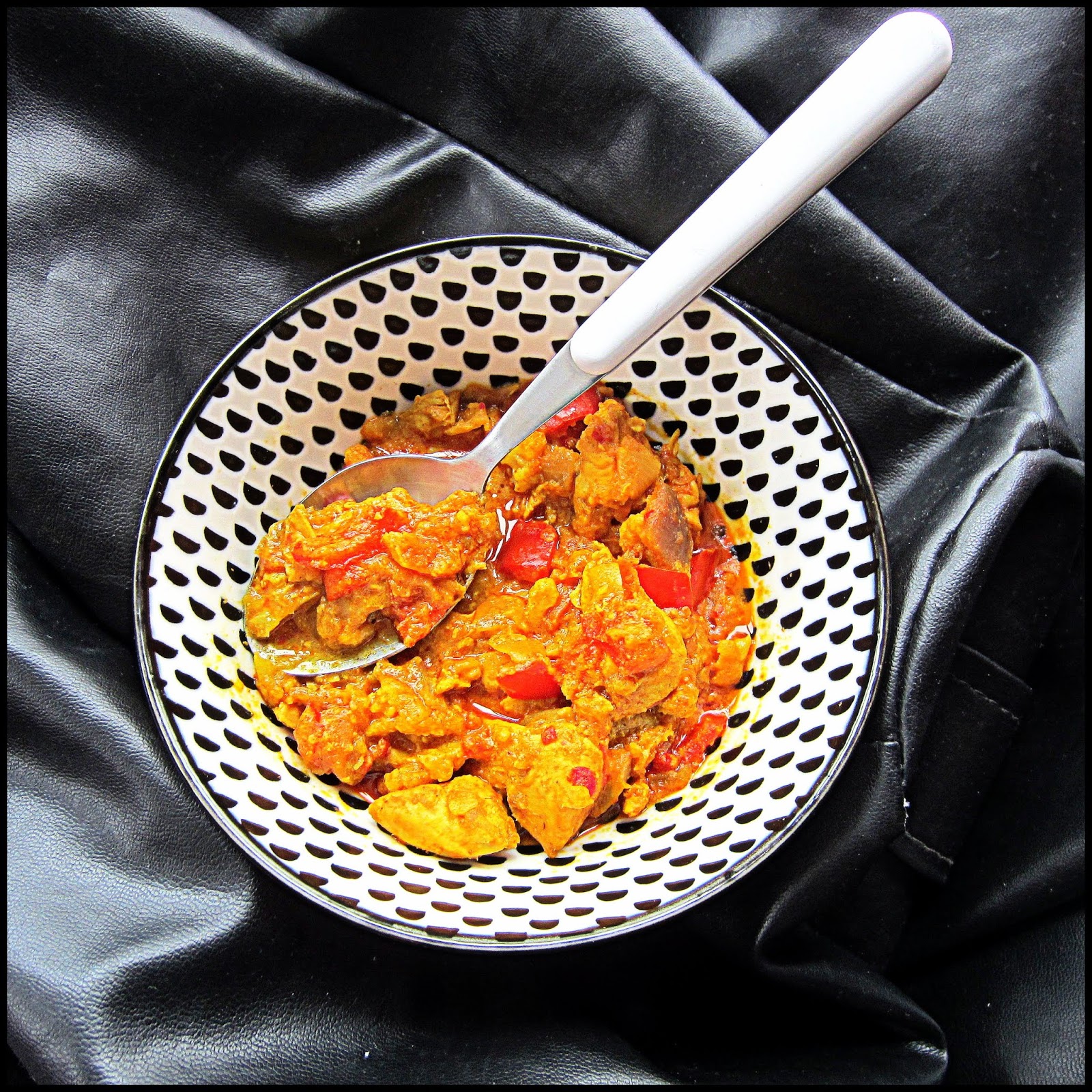 Hors table de Pauline Curry indien de Madras (avec du poulet).