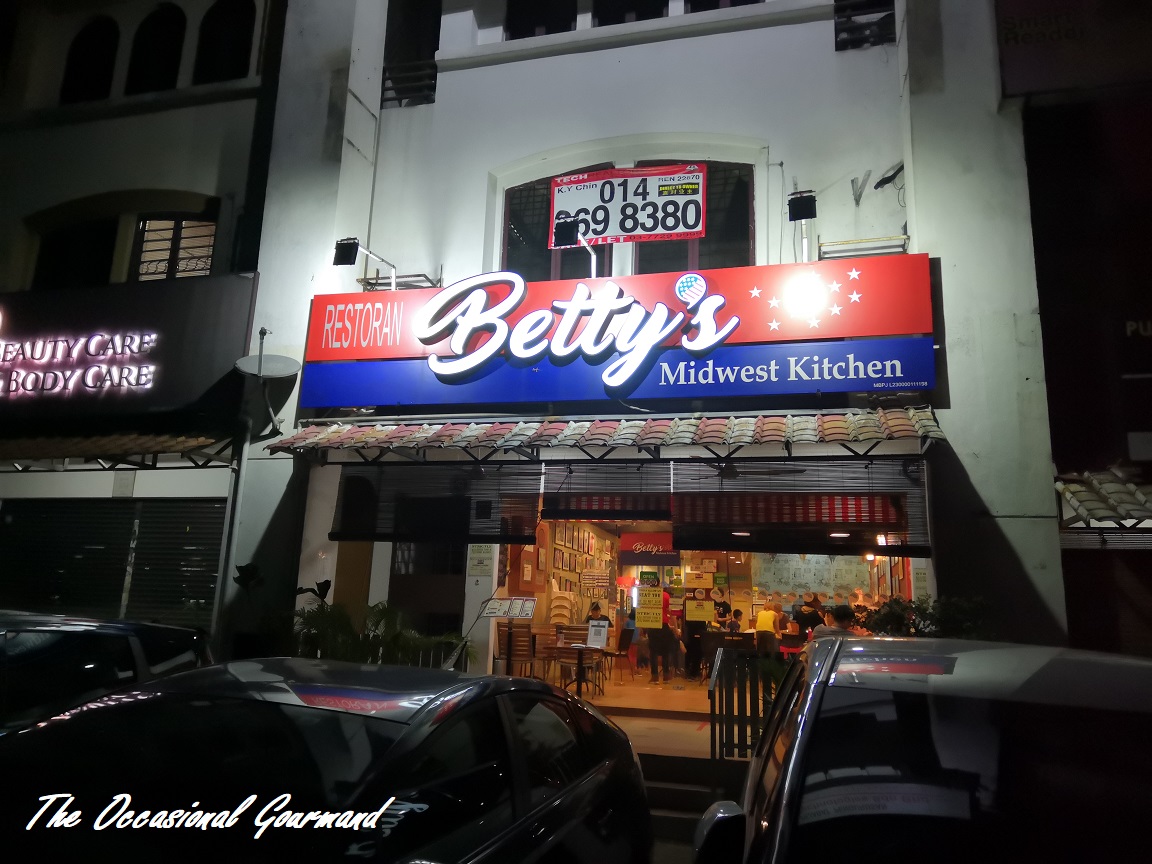 Dinner Betty's Midwest Kitchen, Aman Suria, Petaling Jaya