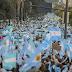 Argentinos protagonizan multitudinaria marcha y banderazo contra el Gobierno desde que comenzó la cuarentena