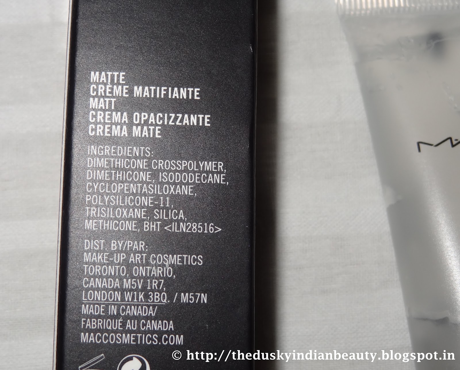MAC Matte- Review and a bad shopping experience at the MAC Flagship ...