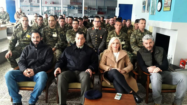 Θεσπρωτία: Οι στρατιώτες του Τάγματος Φιλιατών ενημερώθηκαν για τα ναρκωτικά