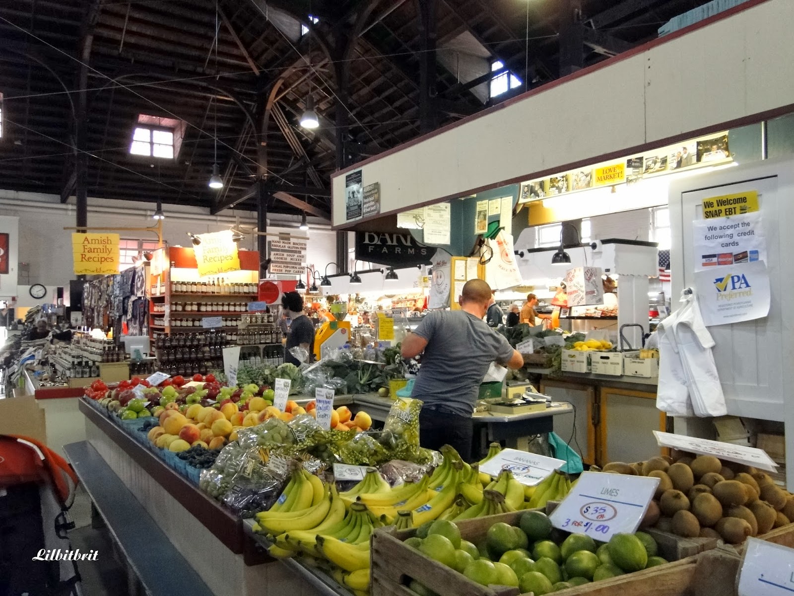 A Little Bit of British from Across The Pond Lancaster Farmer's Market, Amish Country, PA