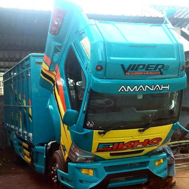 Modifikasi Truk Terbaru-biru