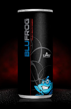 LIMU Brand BLU FROG Energy Drink