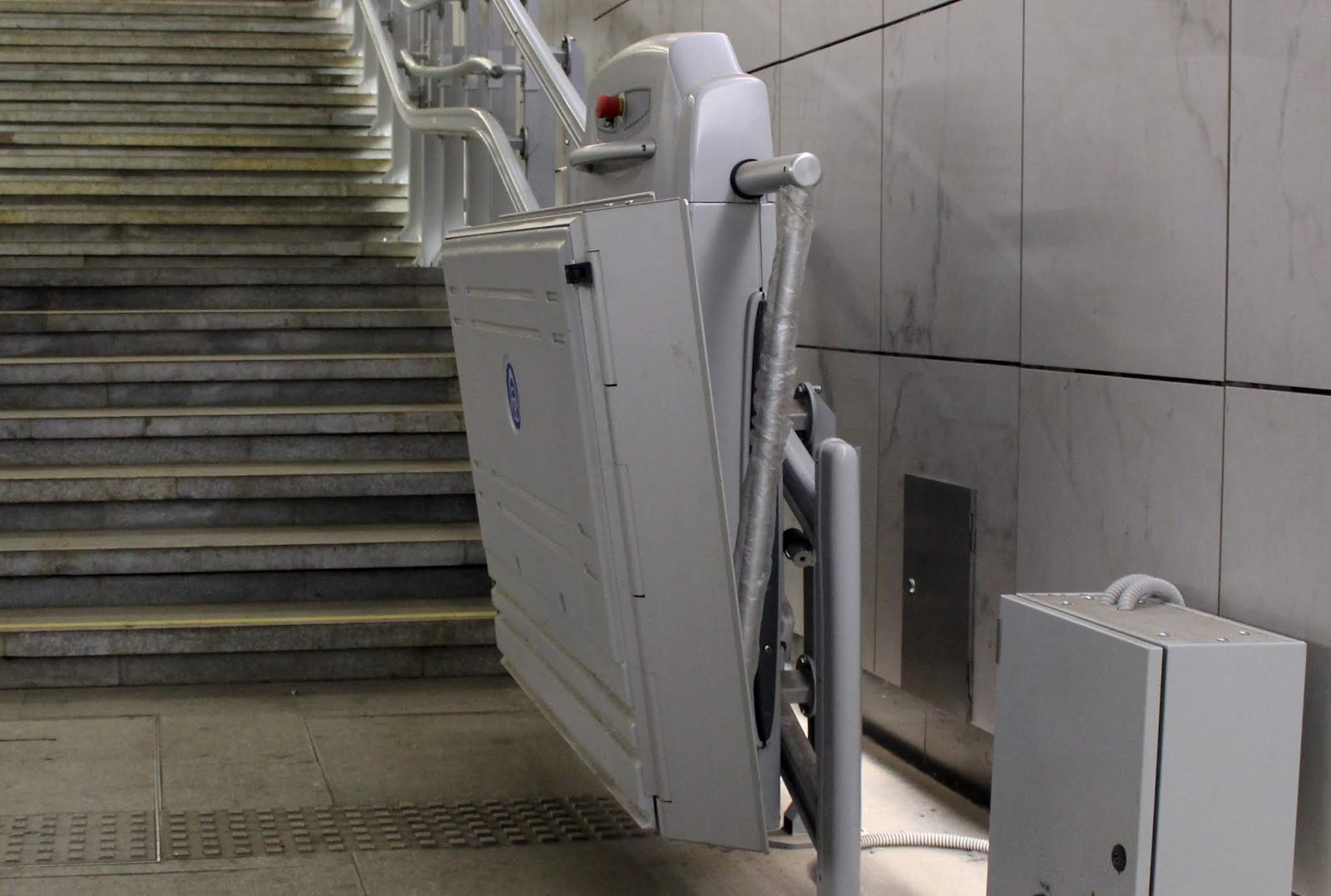 Let's install a wheelchair lift