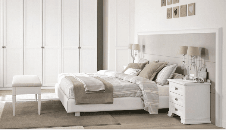 muebles blanco de diseño dormitorio