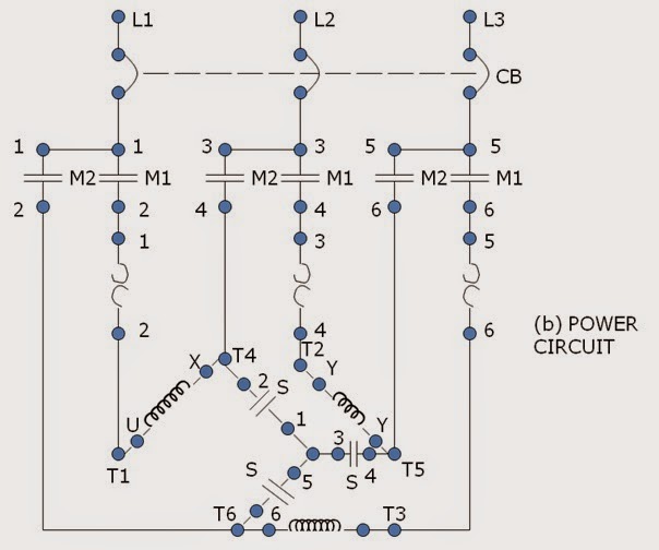 WYEDELTA REDUCE VOLTAGE STARTER Motor Control Operation and Circuits