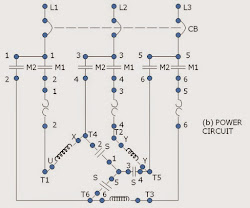 wye delta motor starter voltage control connection circuits circuit power winding windings reduce operation trends info