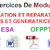 Exercices :: Module 20: INSTALLATION ET REPARATION DE MOTEURS ET GENERATRICES A C.C. (ESA) Exercices :: Module 20: INSTALLATION ET REPARATION DE MOTEURS ET GENERATRICES A C.C. (ESA)