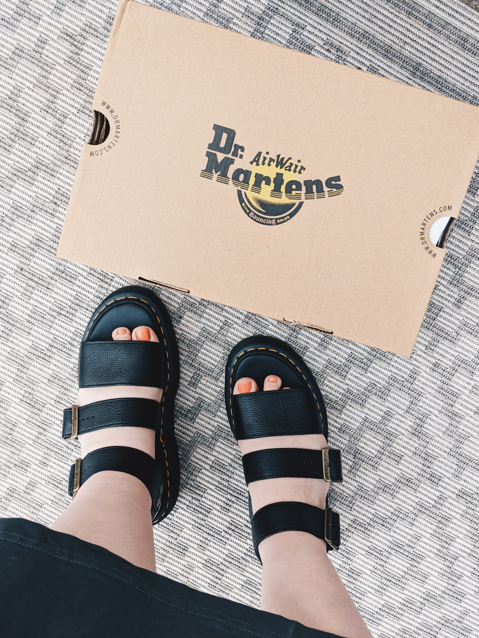 Footwear Dr Martens Gryphon Sandals Black DR MARTENS Gryphon