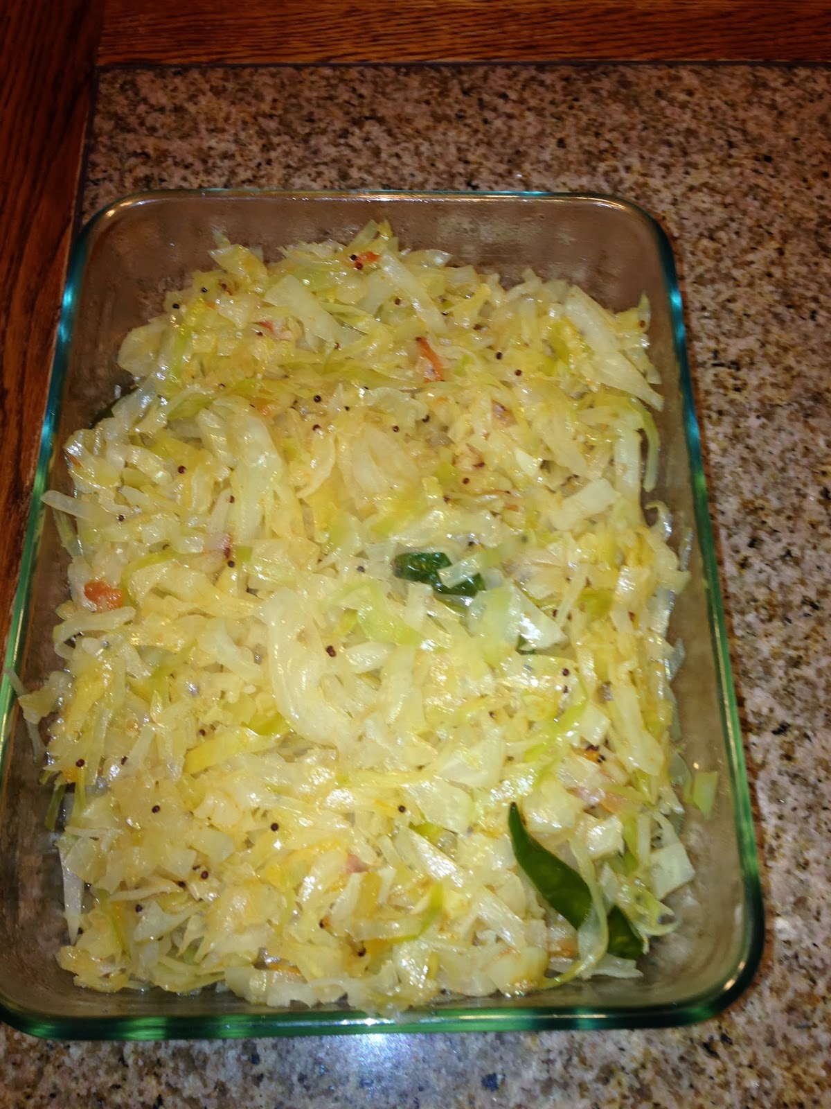 Add a little spice to your life Cabbage Bhaji