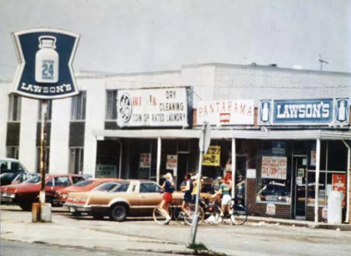 Old photo of a Lawson's store in Northeast Ohio circa 1970s