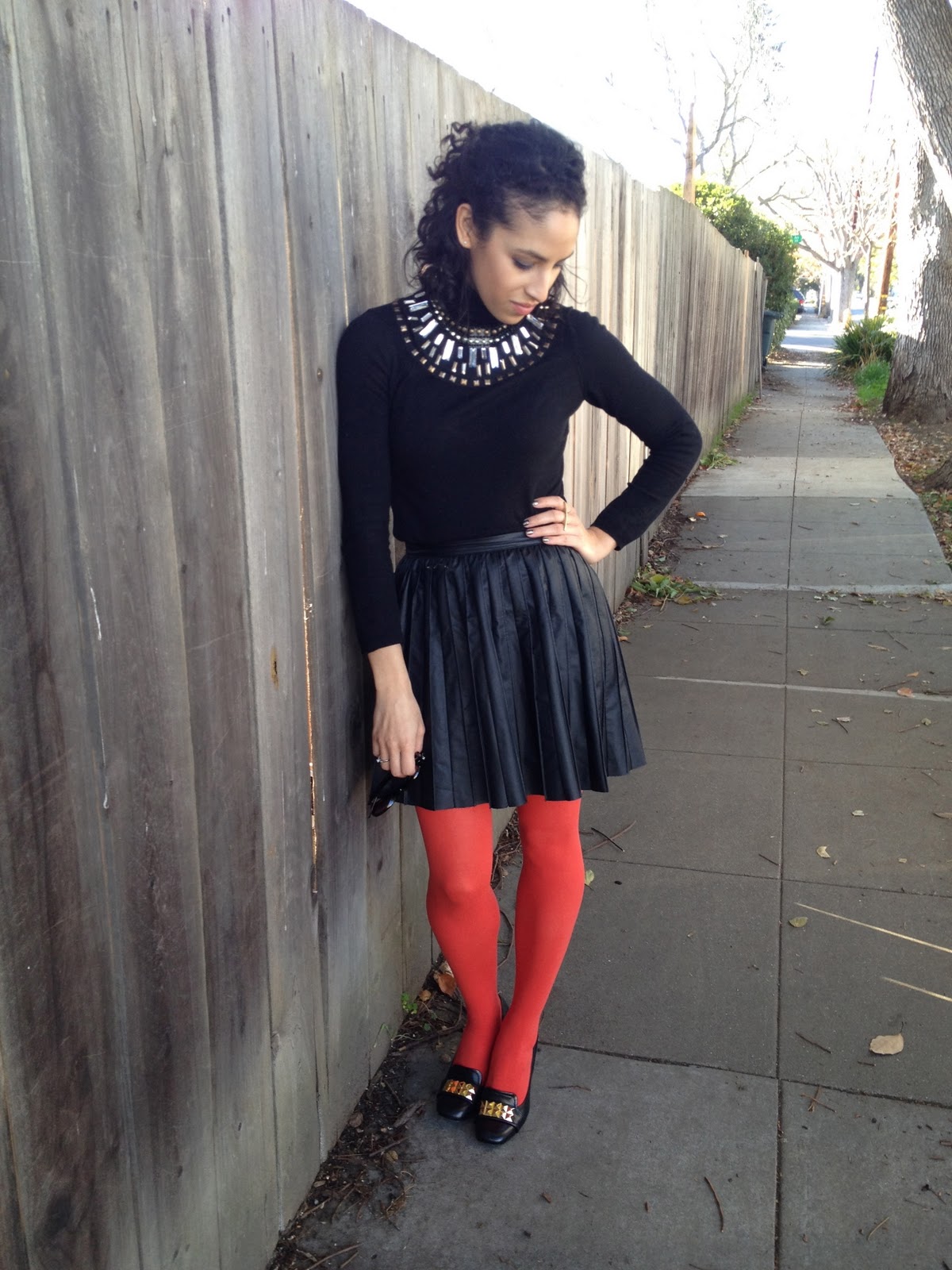 The ultimate red tights inspiration. - Fashionmylegs : The tights and ...