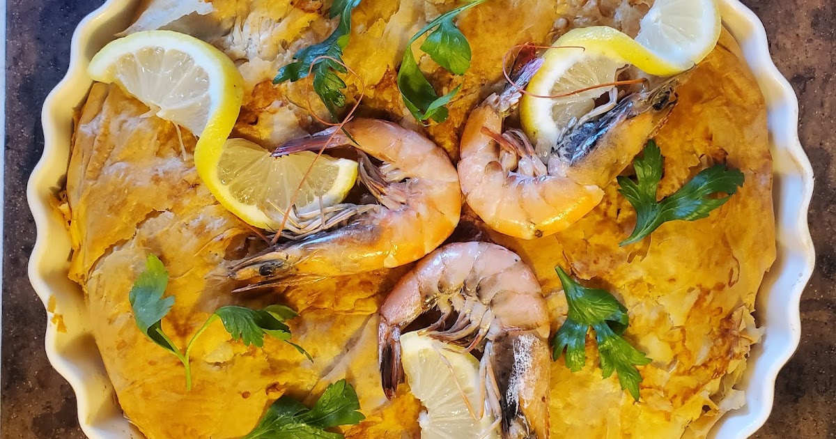 Moroccan Seafood Bastilla
