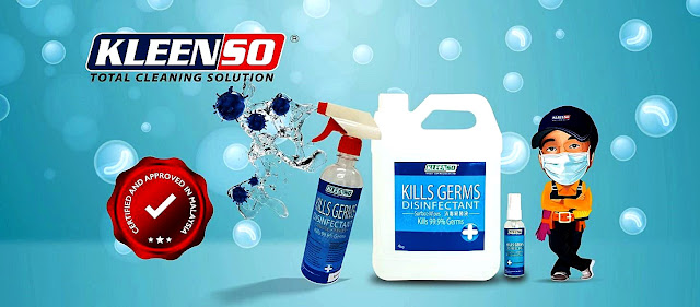 KLEENSO Kills Germs Disinfectant Gets National Pharmaceutical Regulatory Agency (NPRA) Approval & Certification