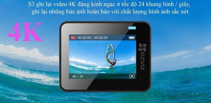 Camera thể thao EZVIZ CS-SP206-C0-68WFBS