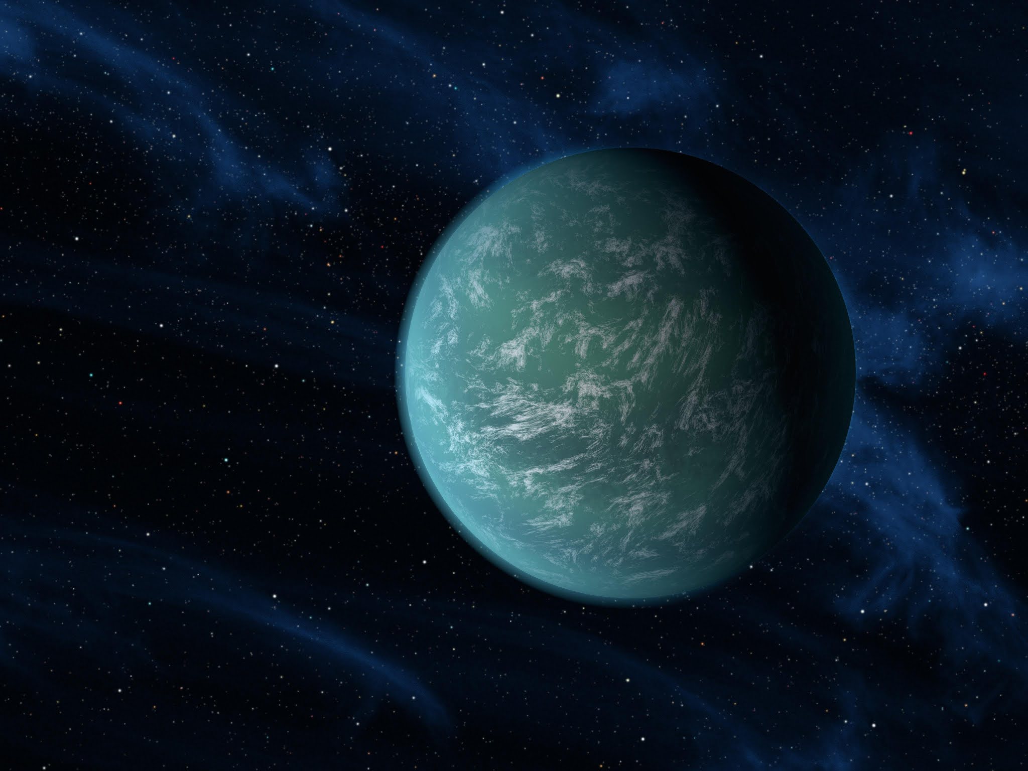 607694main Kepler22bArtwork full - 6 Planets Where Alien life Could Be Possible