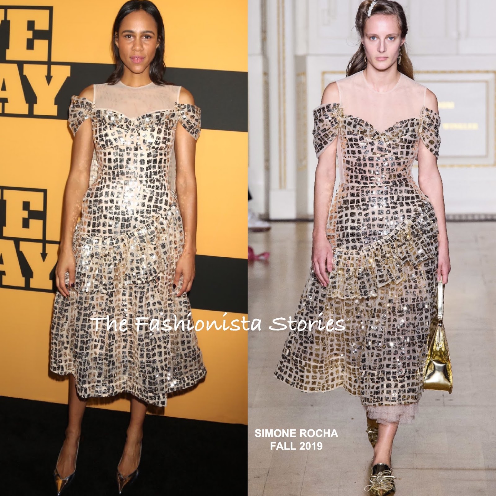 Zawe Ashton & Rachel Brosnahan at the Slave Play Broadway Opening Night