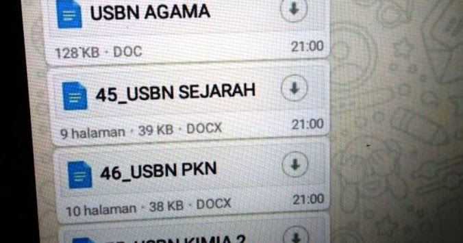 Soal USBN PAI SMA 2017/2018 dan Kunci Jawaban Soal USBN PAI SMA 2017/2018 dan Kunci Jawaban