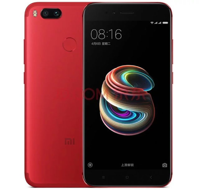 Xiaomi mi a1 or mi 5x in red color variant launched in china
