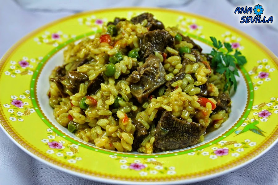 Arroz con ternera Ana Sevilla olla GM