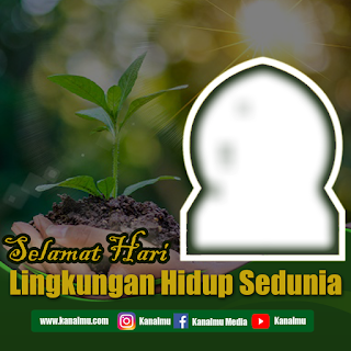 twibbon selamat hari lingkungan hidup sedunia psd - kanalmu