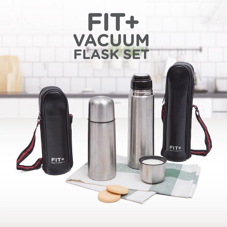 Fit + Vacuum Flask Set