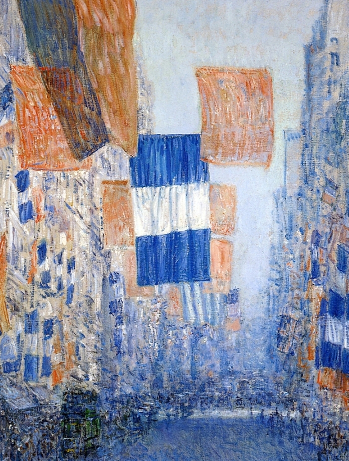 Childe Hassam Flag Series La Serie Delle Bandiere Tutt Art