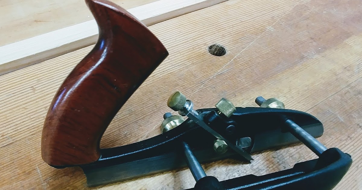 Oregon Woodworker by Andy Margeson Veritas plow plane