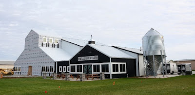 Photo of Moeller Brew Barn in Maria Stein, OH, undergoing expansion in 2018.