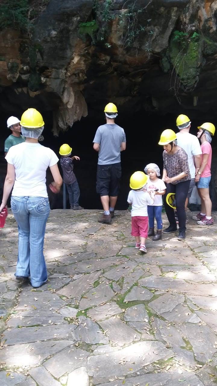 Gruta da Lapinha - Parque Estadual do Sumidouro com crianças