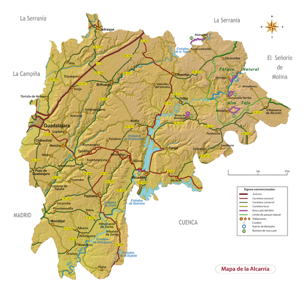 El Blog De Calecha Guadalajara 45 Rutas A Pie Todas mis rutas por esta comarca. guadalajara 45 rutas a pie