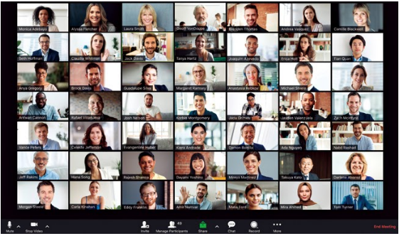 Cara Menampilkan Semua Peserta di Zoom Meeting 2021 Cara Menampilkan Semua Peserta di Zoom Meeting 2021