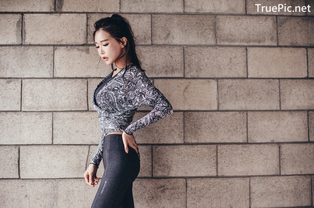 Image Korean Fashion Model - Yoon Ae Ji - Fitness Set Collection - TruePic.net - Picture-33