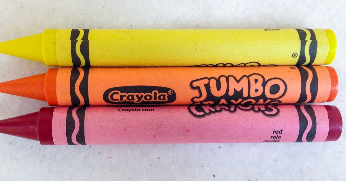 8 Count Crayola Jumbo Crayons What's Inside the Box Jenny's Crayon