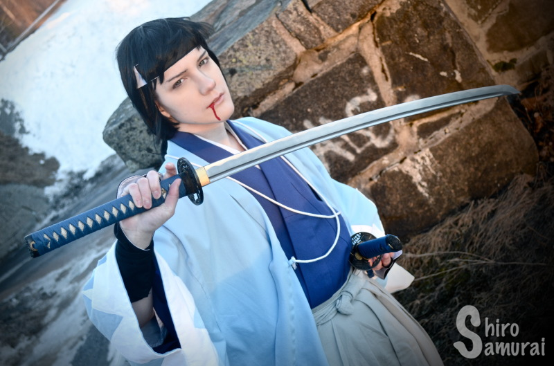 Shiro Samurai's Cosplay: Souji Okita from Rurouni Kenshin photoshoot!