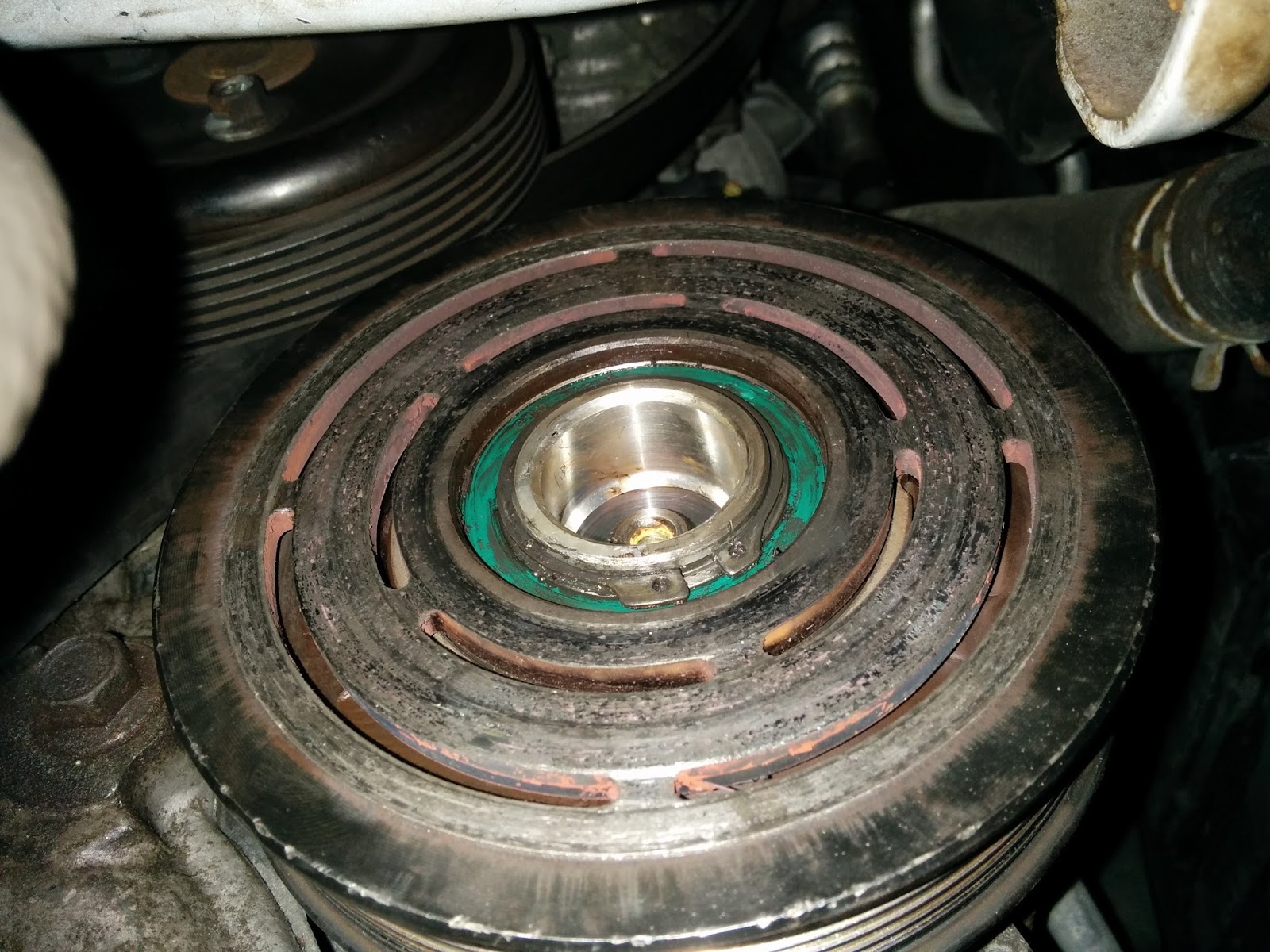 2008 Mazdaspeed3 A/C pulley bearing replacement