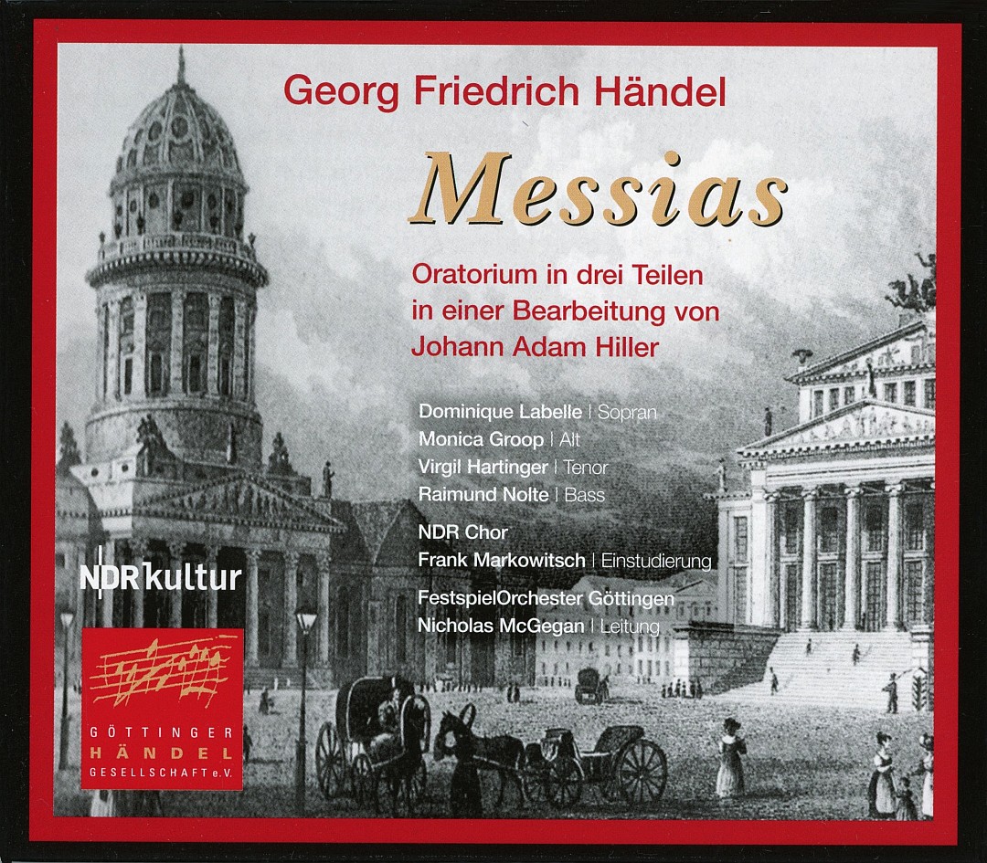 makdelart classique Handel Messias (Messiah) edit. J.A.Hiller