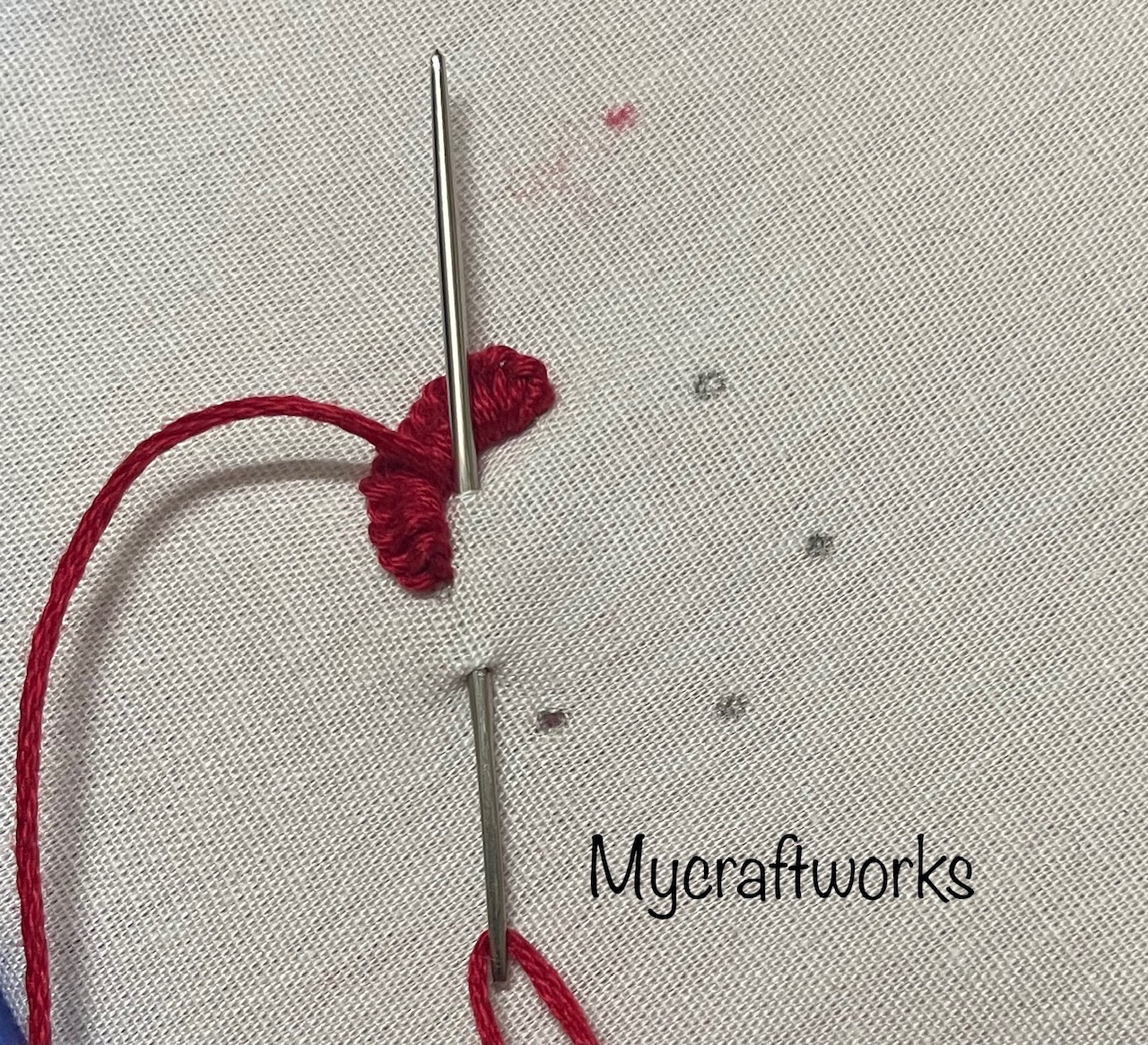 MY CRAFT WORKS Cast on Stitch Tutorial/ How to do Cast on stitch?