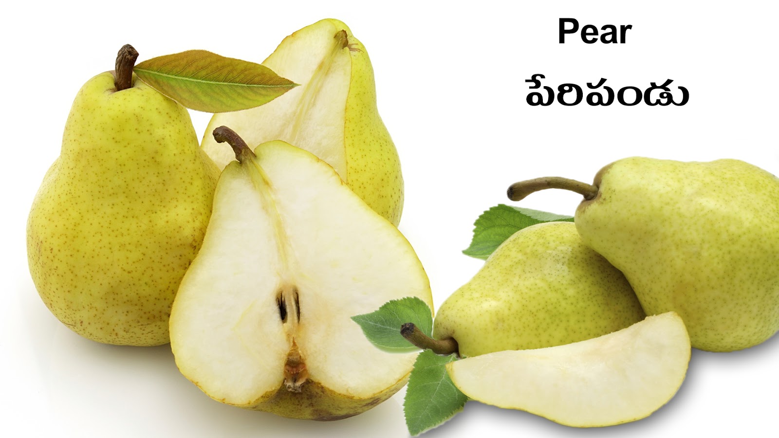 FRUITS PHALAMULU Picture Dictionary English Telugu