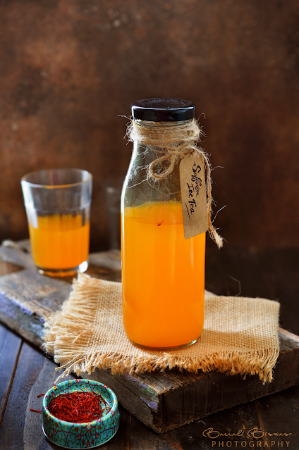 Saffron Ice Tea