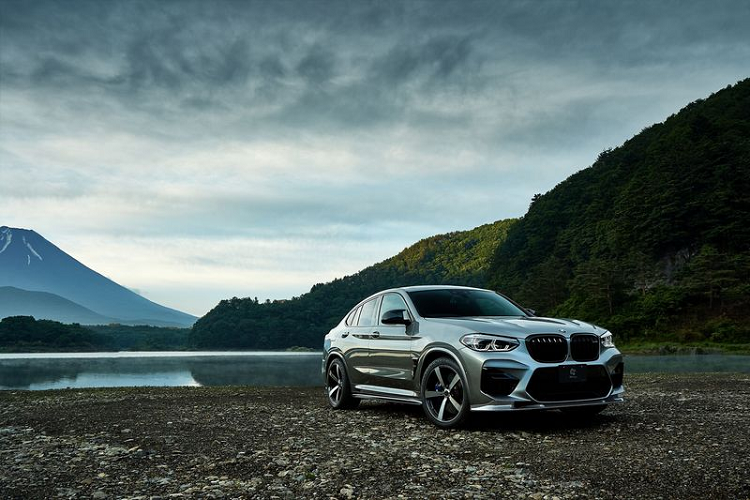 BMW X4 M hầm hố hơn nhờ sợi carbon của 3D Design